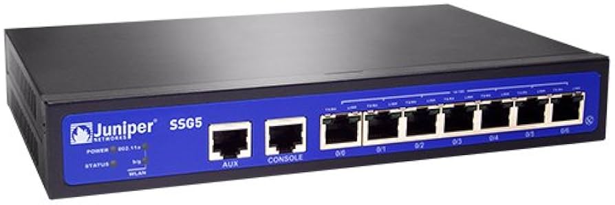 Juniper Networks SSG5 VPN Firewall Security 7 port SSG-5-SB π