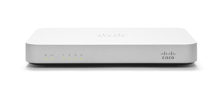 Cisco Meraki MX60W Cloud Managed 100Mbps PPPoE Firewall Router,π