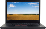 Lenovo ThinkPad T470 14" Screen Laptop (Intel Core i5-6300U, 16GB RAM, 256GB SSD) Windows 10 Pro
