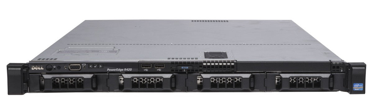 DELL PowerEdge R420 1U Server, 1 x Xeon E5-2403 V2, 32GB RAM, 3x1TB SAS HDD π
