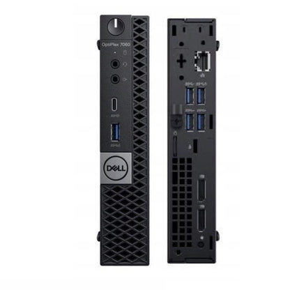 Dell OptiPlex 7060 Tiny Desktop 8th Gen Intel Core i5-8500 6-Core up to 3.3GHz 8GB DDR4 RAM 256GB NVMe SSD, Keyboard & Mouse, Wi-Fi, Bluetooth, Windows 11 Pro
