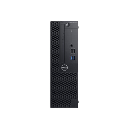Dell OptiPlex 3070 SFF Desktop 9th Gen Intel Core i5-9500 6-Core up to 4.4GHz 8GB DDR4 RAM 256GB NVMe SSD, Keyboard & Mouse, Wi-Fi, Bluetooth, Windows 11 Pro