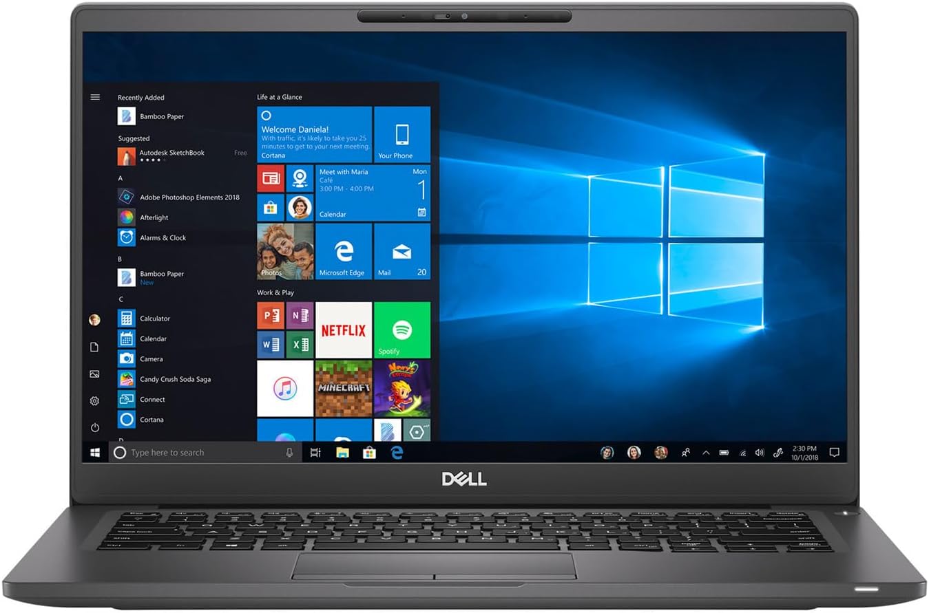 Dell Latitude 7400 Business Laptop with Backlit Keyboard, 14in FHD (1920x1080) Notebook, Intel Core i5-8365 Processor 1.6GHz up to 3.9GHz, 16GB RAM, 512GB SSD, Wi-Fi, Camera, Windows 11 pro (Refurbished)