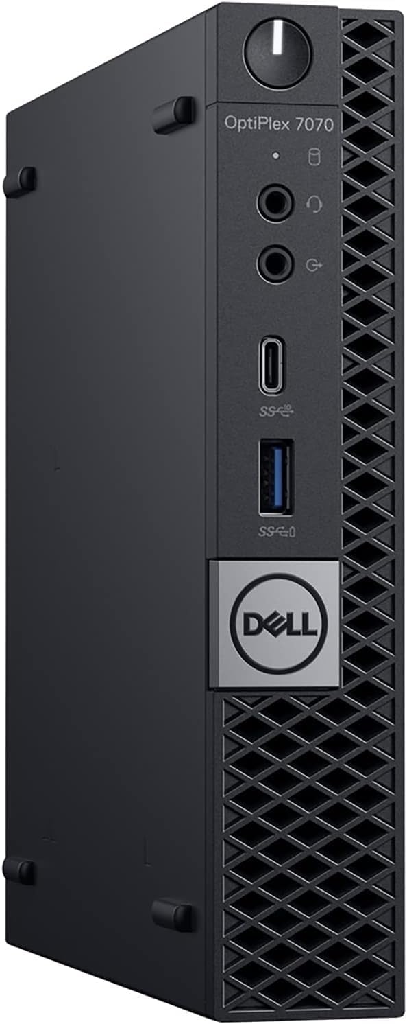 Dell OptiPlex 7070 Micro PC | Intel Core i5-9500T | 16GB RAM | 256GB SSD | Windows 11 Pro | Mini PC | Business PC (Renewed)