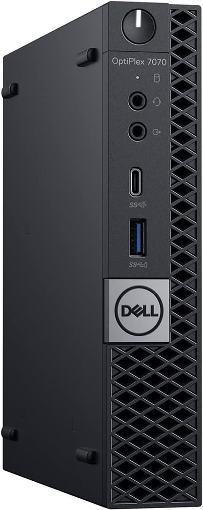Dell OptiPlex 7070 Micro PC | Intel Core i5-9500T | 16GB RAM | 256GB SSD | Windows 11 Pro | Mini PC | Business PC (Renewed)