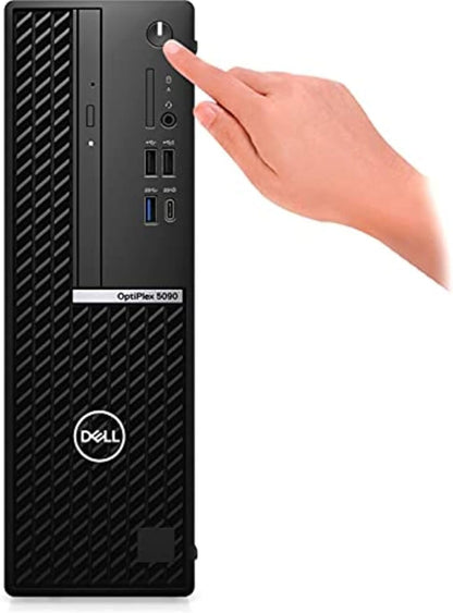 Dell Optiplex 5090 SFF Desktop | Core i5-10500 - 256GB SSD Hard Drive - 8GB RAM | 6 cores @ 4.5 GHz Win 11 Pro Black (Renewed)