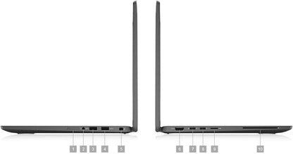 Ordinateur portable Dell Latitude 7410 2020 (14 pouces) - Intel Core i5 10e génération - i5-10210U - Quad Core 4,2 GHz - SSD 256 Go - RAM 8 Go - Écran Full HD 1920 x 1080 - Windows 11 Pro (remis à neuf)