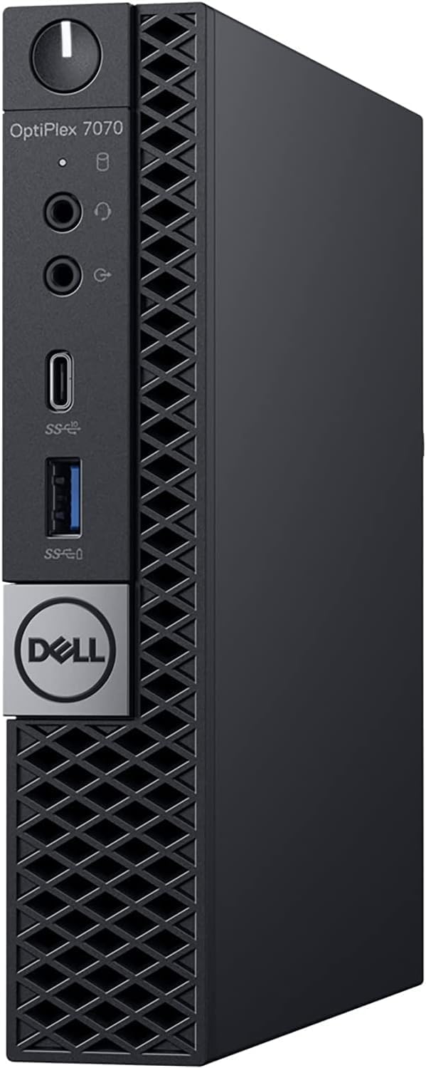Dell OptiPlex 7070 Micro PC | Intel Core i5-9500T | 16GB RAM | 256GB SSD | Windows 11 Pro | Mini PC | Business PC (Renewed)