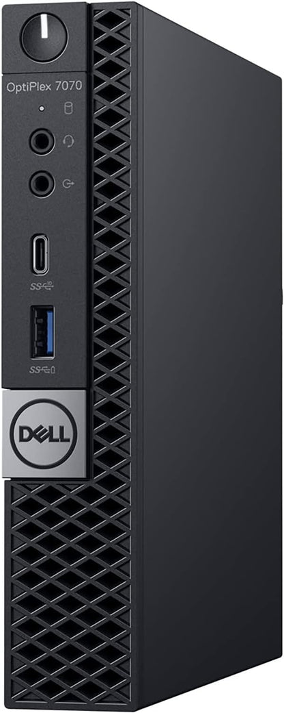 Dell OptiPlex 7070 Micro PC | Intel Core i5-9500T | 16GB RAM | 256GB SSD | Windows 11 Pro | Mini PC | Business PC (Renewed)