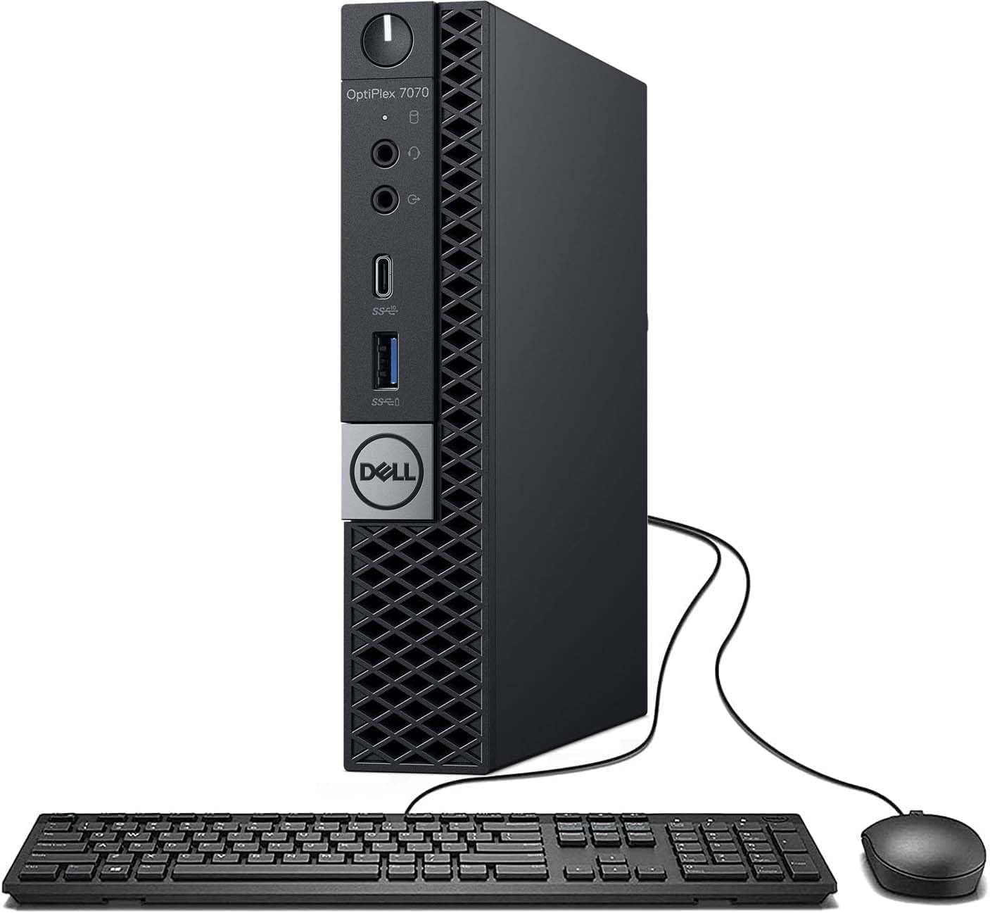 Dell OptiPlex 7070 Micro PC | Intel Core i5-9500T | 16GB RAM | 256GB SSD | Windows 11 Pro | Mini PC | Business PC (Renewed)