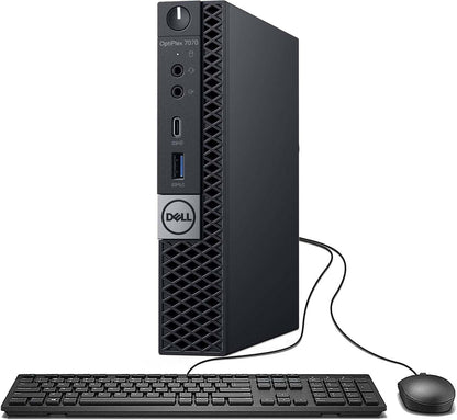 Dell OptiPlex 7070 Micro PC | Intel Core i5-9500T | 16GB RAM | 256GB SSD | Windows 11 Pro | Mini PC | Business PC (Renewed)