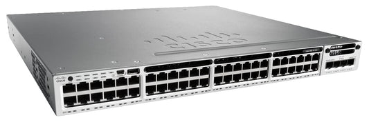 Cisco WS-C3850-48P 48-Port PoE+ Gigabit Switch w/ C3850-NM-2-10G, 1100W PSU 🍁