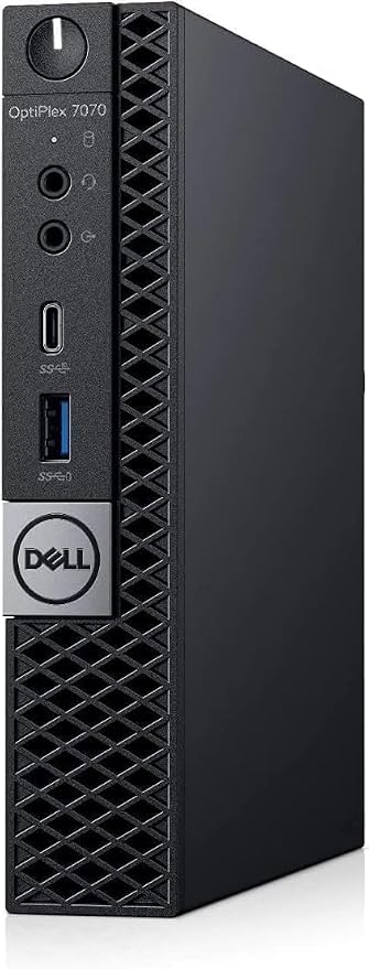 Dell OptiPlex 7070 Tiny Desktop 8th Gen Intel Core i5-8500 6-Core up to 3.5GHz 8GB DDR4 RAM 256GB NVMe SSD, Keyboard & Mouse, Wi-Fi, Bluetooth, Windows 11 Pro