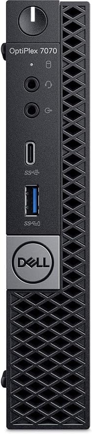 Dell OptiPlex 7070 Tiny Desktop 8th Gen Intel Core i5-8500 6-Core up to 3.5GHz 8GB DDR4 RAM 256GB NVMe SSD, Keyboard & Mouse, Wi-Fi, Bluetooth, Windows 11 Pro