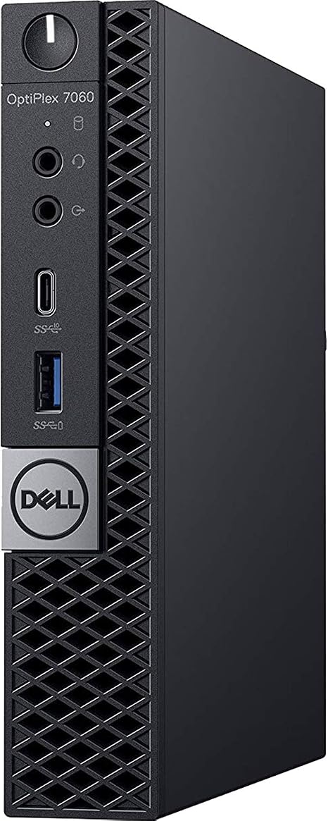 Dell OptiPlex 7060 Tiny Desktop 8th Gen Intel Core i5-8500 6-Core up to 3.3GHz 16GB DDR4 RAM 256GB NVMe SSD, Keyboard & Mouse, Wi-Fi, Bluetooth, Windows 11 Pro (Refurbished)