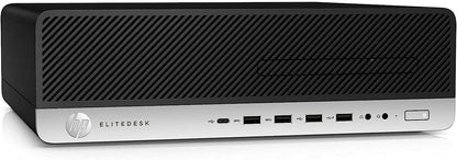 HP EliteDesk 800 G3 SFF Desktop PC Intel Core i5-6500 3.20GHz 16GB RAM 256GB SSD WiFi BT Keyboard Mouse Windows 11 Pro (Refurbished)