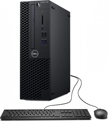Dell OptiPlex 3060 SFF Desktop PC Computer, Intel Core i5-8400, 16GB RAM, 1TB SSD, Keyboard and Mouse, Windows 11 Pro(Renewed)