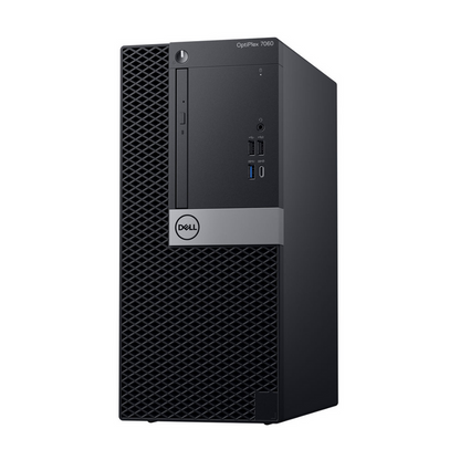 Dell OptiPlex 7060 Tower Desktop 8th Gen Intel Core i5-8500 6-Core up to 4.1GHz 8GB DDR4 RAM 256GB NVMe SSD, Keyboard & Mouse, Wi-Fi, Bluetooth, Windows 11 Pro