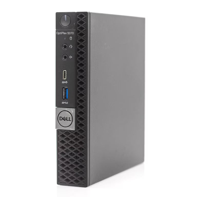 Dell OptiPlex 5070 Tiny Desktop 9th Gen Intel Core i5-9500 6-Core up to 4.4GHz 8GB DDR4 RAM 256GB NVMe SSD, Keyboard & Mouse, Wi-Fi, Bluetooth, Windows 11 Pro