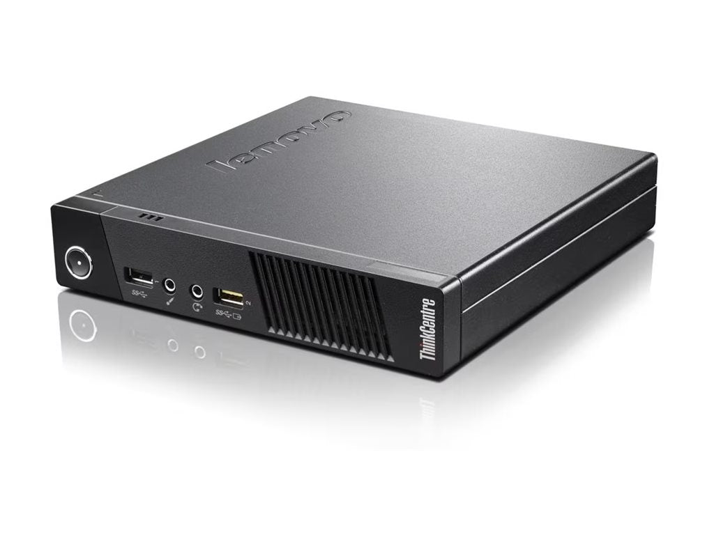 Lenovo M53 Tiny 4th Gen Pentium J2900 4-Core up to 2.6 GHz . 4GB DDR4 RAM 320GB HDD, Keyboard & Mouse, Wi-Fi, Bluetooth, Windows 10 Pro (Refurbished)