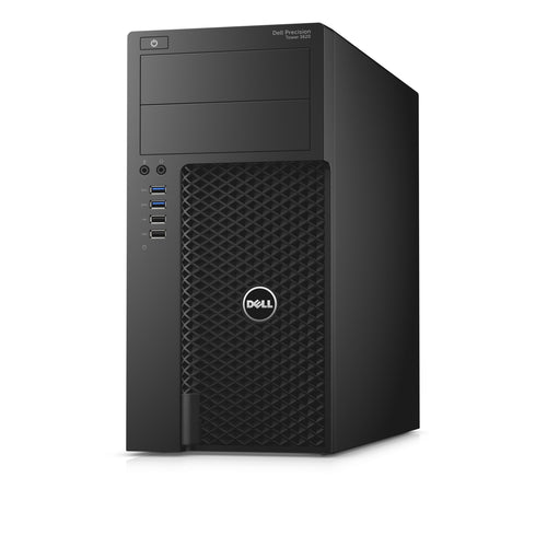DELL Precision T3620 Xeon® E3 v6 4-Core up to 3.7Ghz . 8GB DDR4 RAM 500GB HDD, Keyboard & Mouse, Wi-Fi, Bluetooth, Windows 11 Pro (Refurbished)