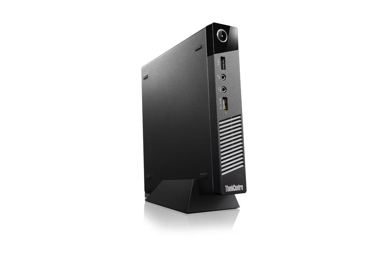 Lenovo M53 Tiny 4th Gen Pentium J2900 4-Core up to 2.6 GHz . 4GB DDR4 RAM 320GB HDD, Keyboard & Mouse, Wi-Fi, Bluetooth, Windows 10 Pro (Refurbished)