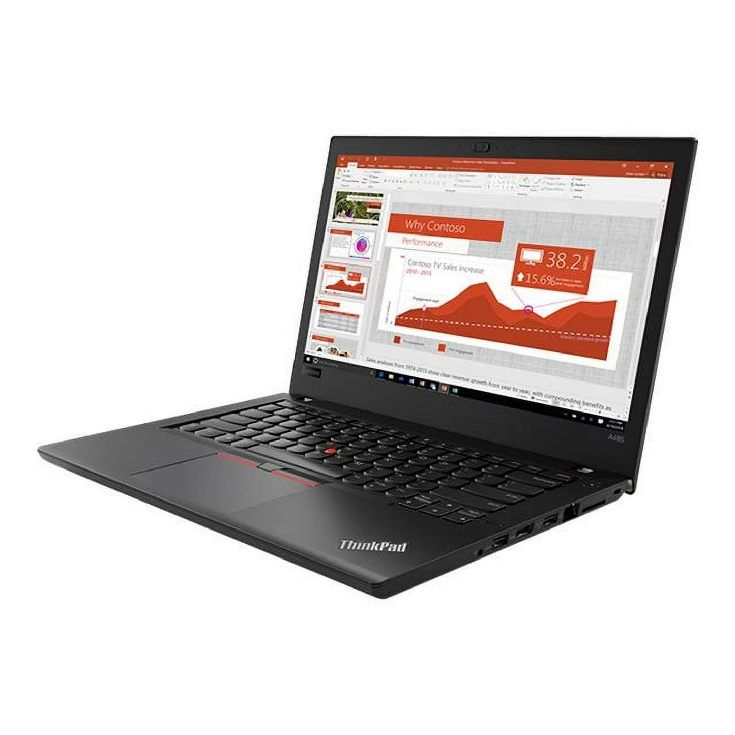 Lenovo ThinkPad A485, 14" Touch, AMD Ryzen 3 Pro 2300U 8GB 256GB SSD Win 10 Pro (Refurbished)