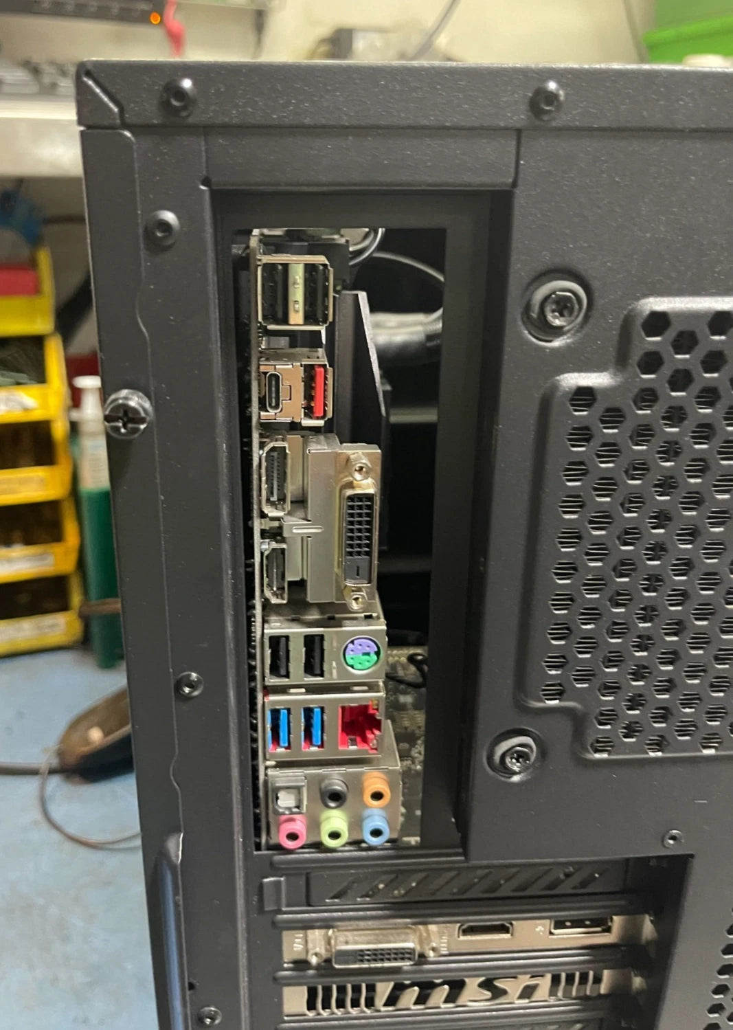 PC de jeu Corsair, Asus Strix B250F, Core i7-6700, 16 Go, SSD 256 Go, RX 560 HX850i 🍁