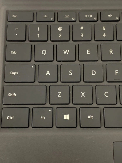 Microsoft 1725 Type Cover Black for Surface Pro 3,4,5,6,7 Backlit Keyboard