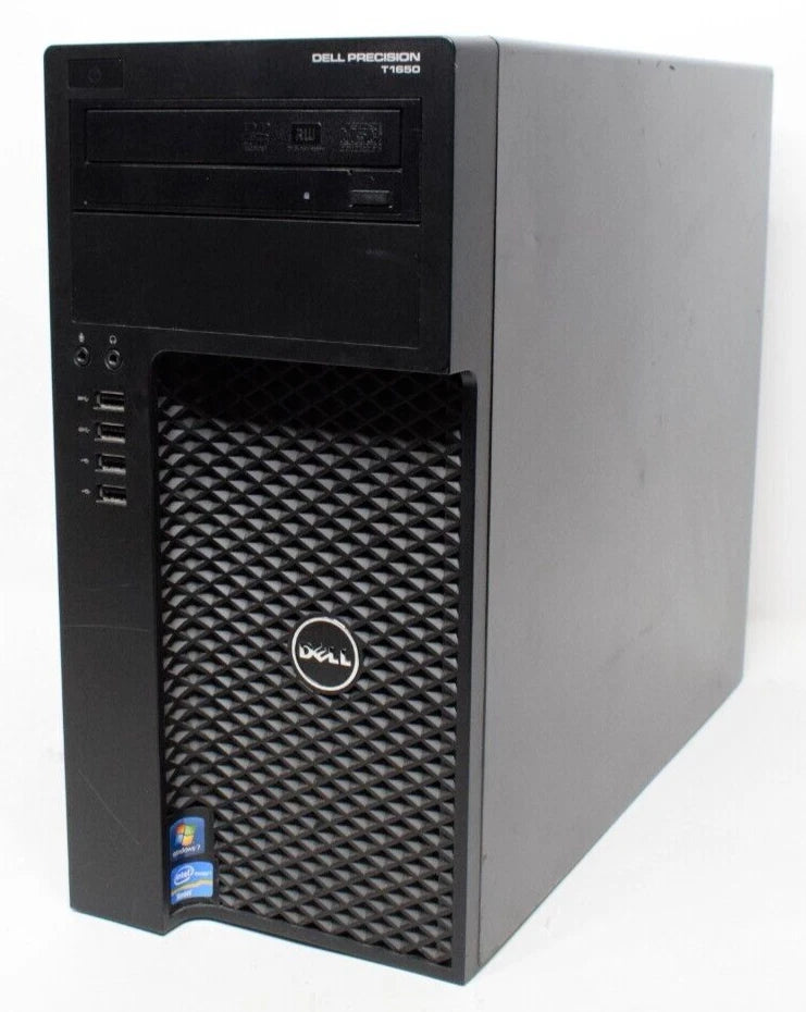 Station de travail Dell Precision T1650 Intel Xeon E3-1225 V2 16 Go de RAM Pas de disque dur Système d'exploitation Pas de GPU 🍁