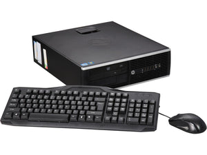 HP Desktop Computer 6300 Intel Core i5 3rd Gen 3470 (3.20 GHz) 8 GB DDR3 512 GB SSD Intel HD Graphics 2500 Windows 10 Home 64-Bit, Refurbished