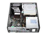 HP Compaq Elite 8300 Desktop SFF i7 3770 3.4GHZ 8GB 500GB Win 10 Home, Refurbished