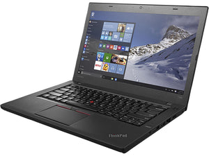 Lenovo ThinkPad T460 Intel i5 6th Gen 6300U 8 GB Memory 240 GB SSD 14.0" Windows 10 Pro Refurbished
